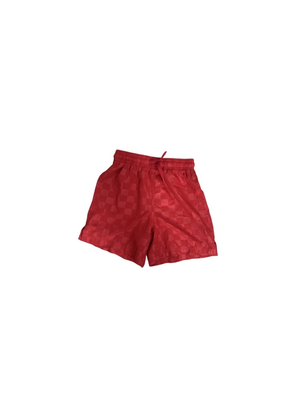 Athletic Works Red Checkered Shorts for Kids Size S(6/7)
